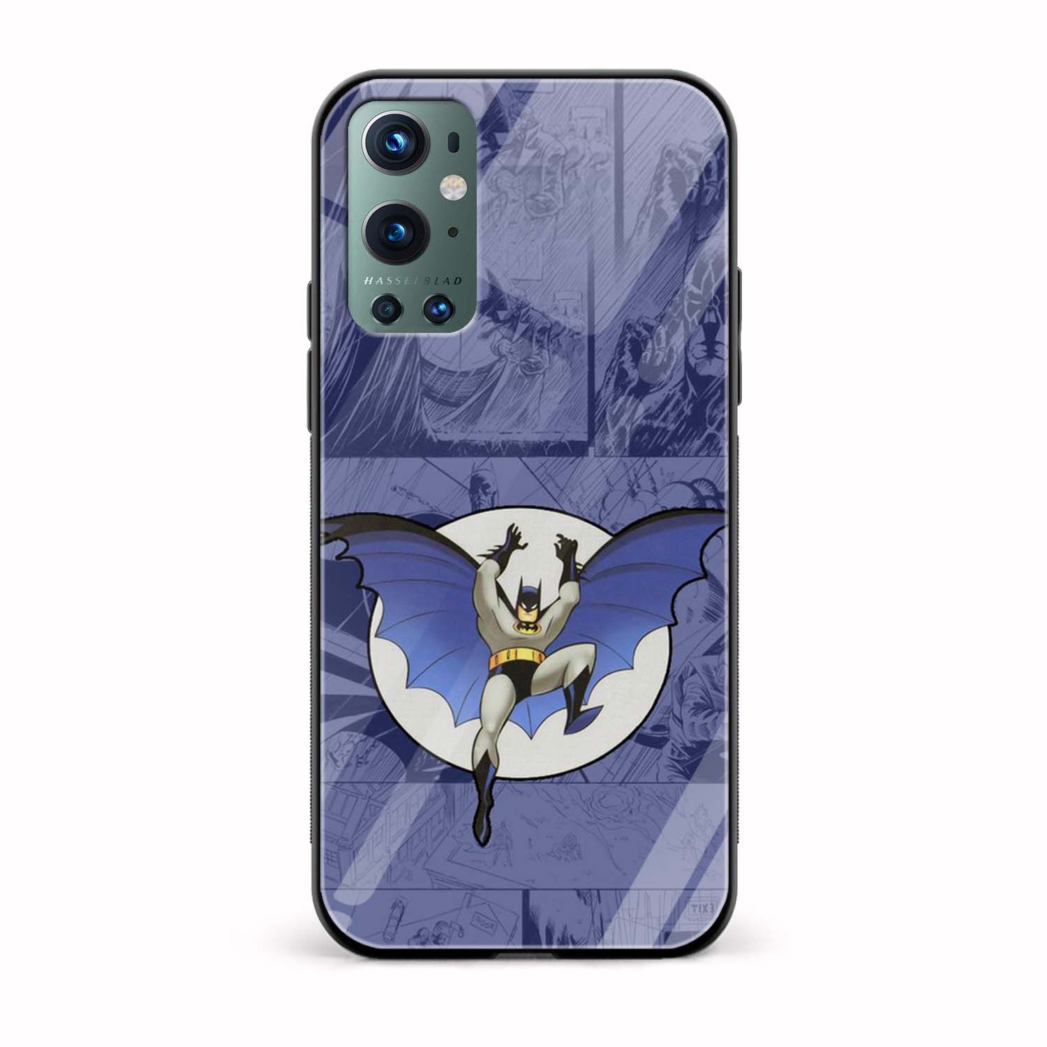 Batman Printed Glass Back Phone Case Batman Printed Glass Back Phone Case - Image 1
