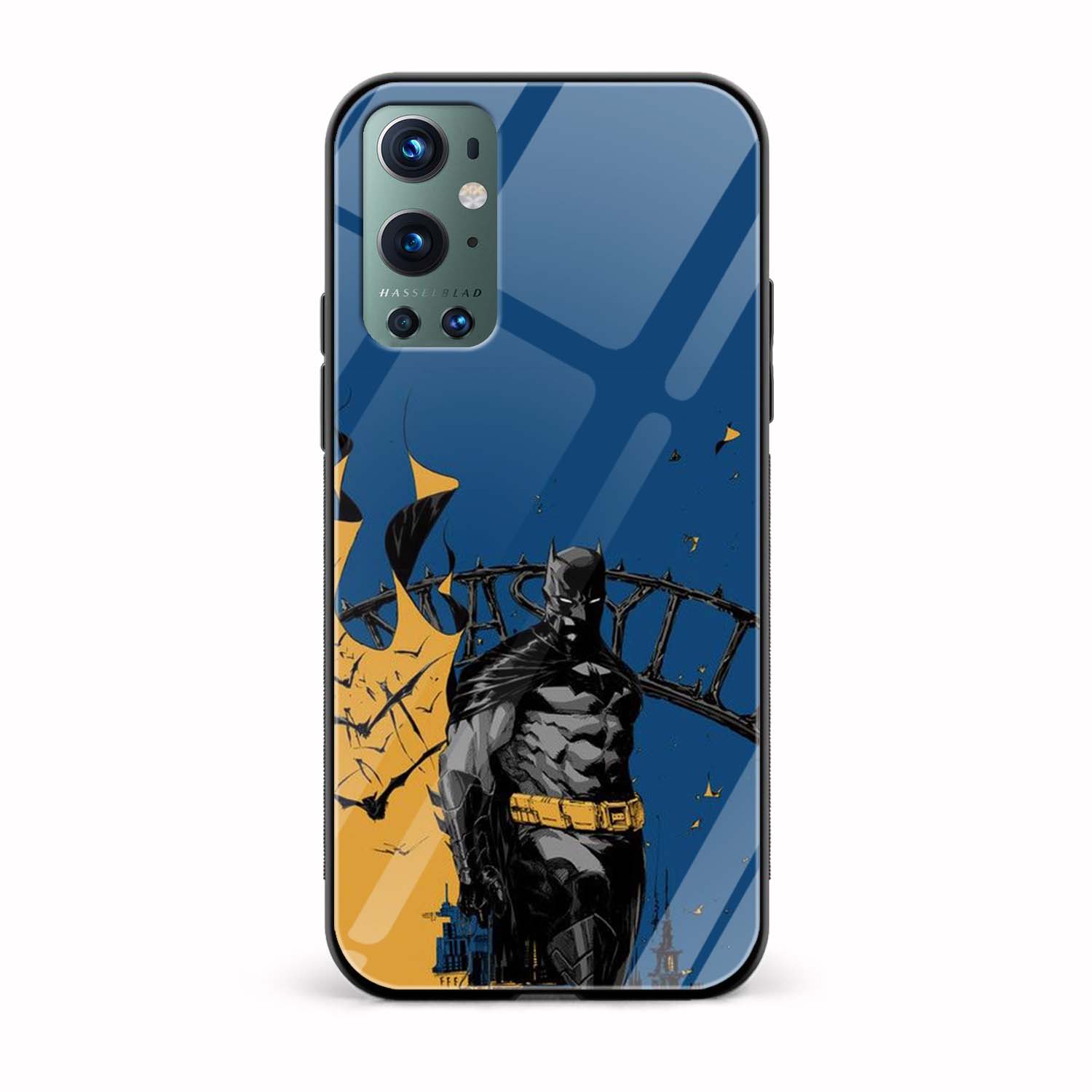 Batman Printed Glass Back Phone Case Batman Printed Glass Back Phone Case - Image 1