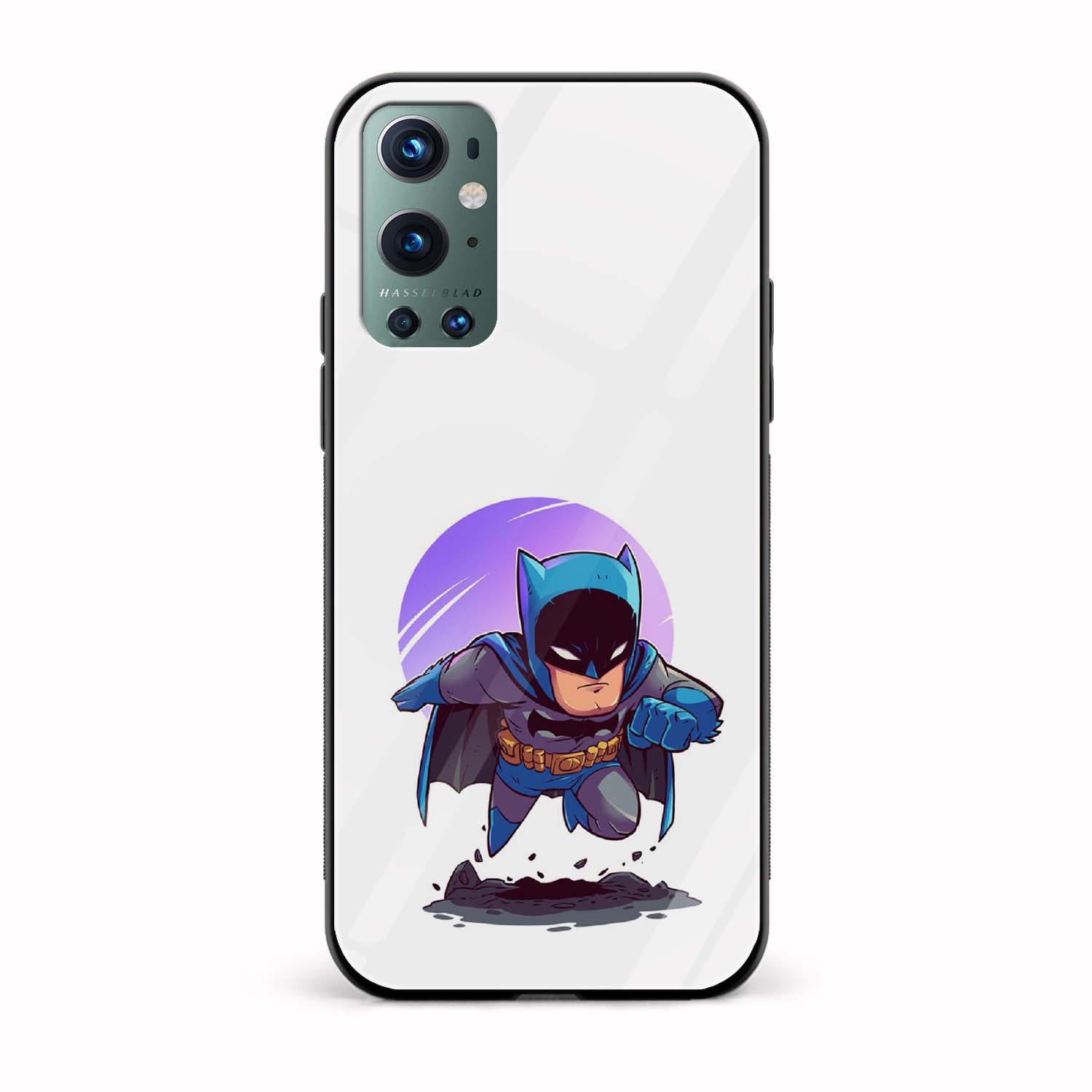 Batman - Animated Print Glass Back Phone Case Batman - Animated Print Glass Back Phone Case - Image 1