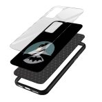 Batman Printed Glass Back Phone Case - Image 3