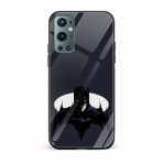 Batman Printed Glass Back Phone Case