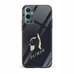 Batman Printed Glass Back Phone Case