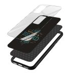 Typography Printed Glass Back Phone Case - Image 3