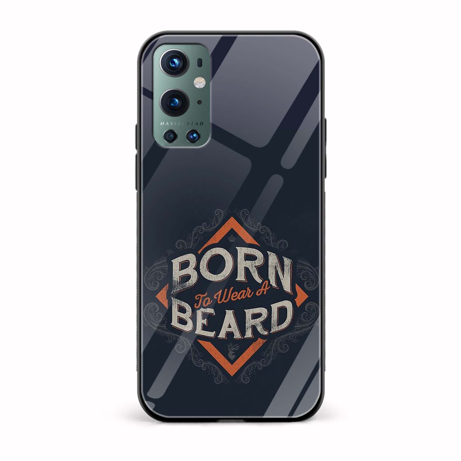 Typography Printed Glass Back Phone Case Typography Printed Glass Back Phone Case - Image 1