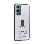 Moustache and Beard Printed Glass Back Phone Case - Image 2
