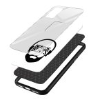 Moustache and Beard Printed Glass Back Phone Case - Image 3