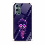 Moustache and Beard Printed Glass Back Phone Case