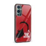 moustache and Beard Printed Glass Back Phone Case - Image 2