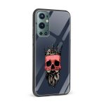 Moustache and Beard Printed Glass Back Phone Case - Image 2
