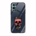 Moustache and Beard Printed Glass Back Phone Case