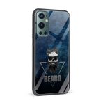 Moustache and Beard Printed Glass Back Phone Case - Image 2
