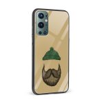Moustache and Beard Printed Glass Back Phone Case - Image 2