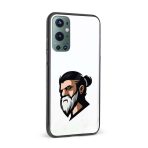 Moustache and Beard Printed Glass Back Phone Case - Image 2