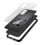 Moustache and Beard Printed Glass Back Phone Case - Image 3