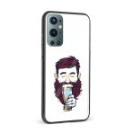 Beard and Beer Printed Glass Back Phone Case - Image 2