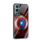 Captain America - Shield Printed Glass Back Phone Case - Image 2