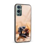 Captain America Printed Glass Back Phone Case - Image 2