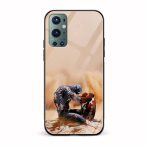 Captain America Printed Glass Back Phone Case