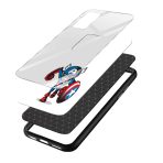 Captain America - Animated Print Glass Back Phone Case - Image 3