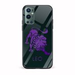Zodiac Sign-LEO Printed Glass Back Phone Case
