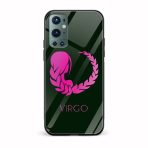 Zodiac Sign-VIRGO Printed Glass Back Phone Case