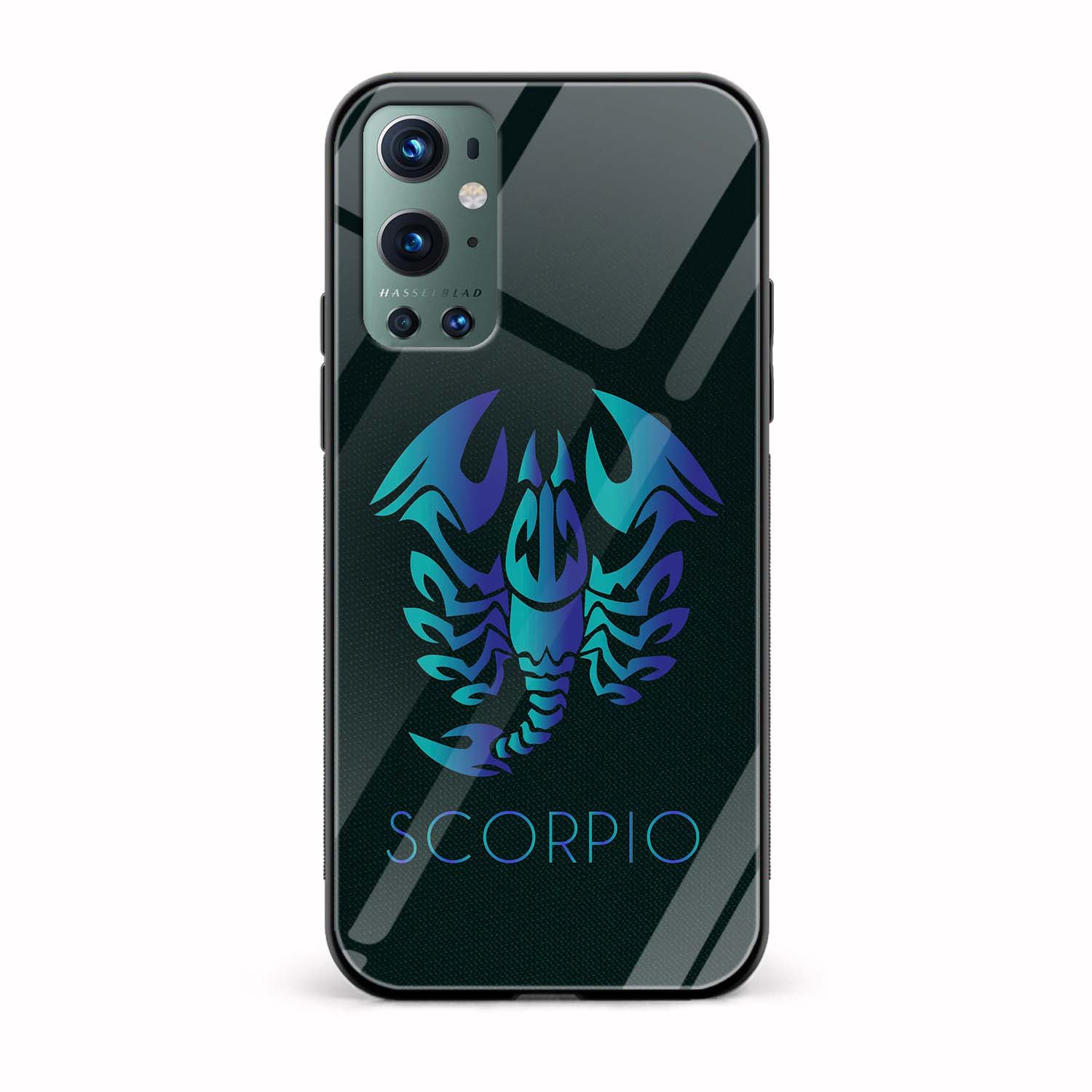 Zodiac Sign-SCORPIO Printed Glass Back Phone Case Zodiac Sign-SCORPIO Printed Glass Back Phone Case - Image 1
