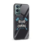 Beard Is Coming Printed Glass Back Phone Case - Image 2