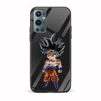 Goku Printed Glass Back Phone Case
