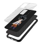Goku Printed Glass Back Phone Case - Image 3