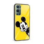 Mickey Mouse Printed Glass Back Phone Case - Image 2
