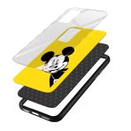 Mickey Mouse Printed Glass Back Phone Case - Image 3