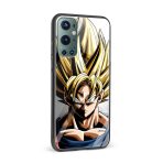Goku Super Saiyan  Printed Glass Back Phone Case - Image 2