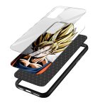 Goku Super Saiyan  Printed Glass Back Phone Case - Image 3