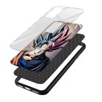 Goku And Zamasu Printed Glass Back Phone Case - Image 3