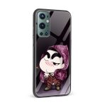 Shinchan Printed Glass Back Phone Case - Image 2