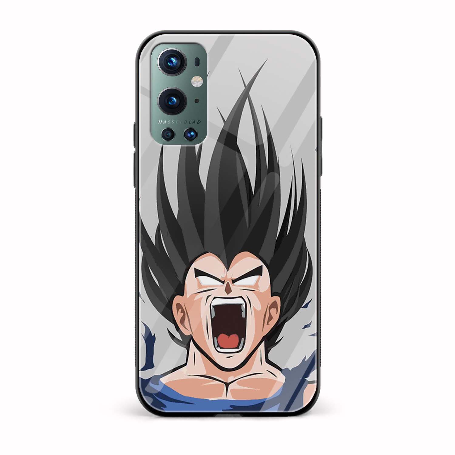 Vegeta Dragonball Printed Glass Back Phone Case Vegeta Dragonball Printed Glass Back Phone Case - Image 1