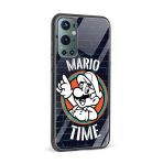 Mario Time Printed Glass Back Phone Case - Image 2
