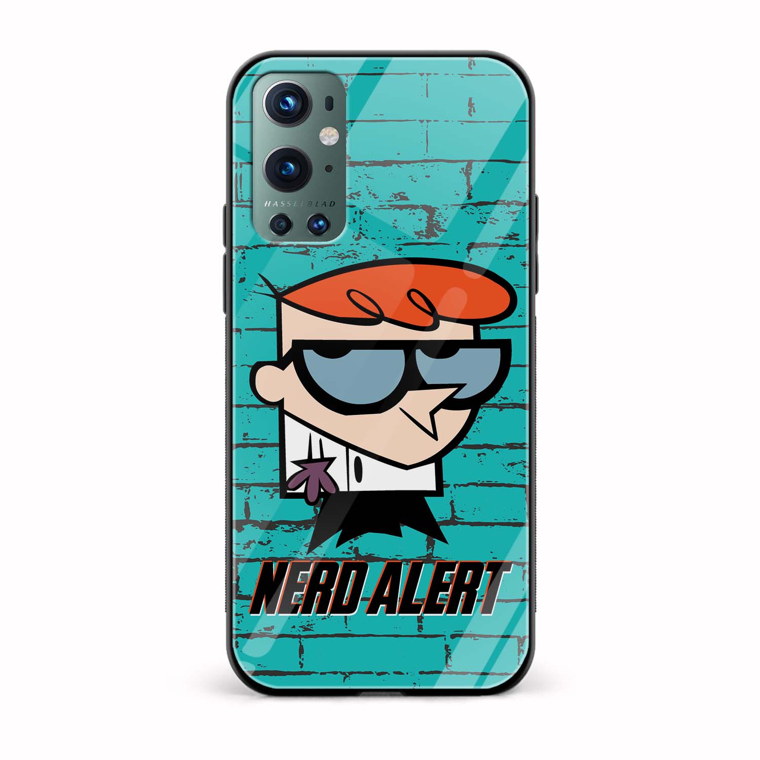 Nerd Alert Printed Glass Back Phone Case Nerd Alert Printed Glass Back Phone Case - Image 1