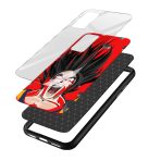 Goku Printed Glass Back Phone Case - Image 3