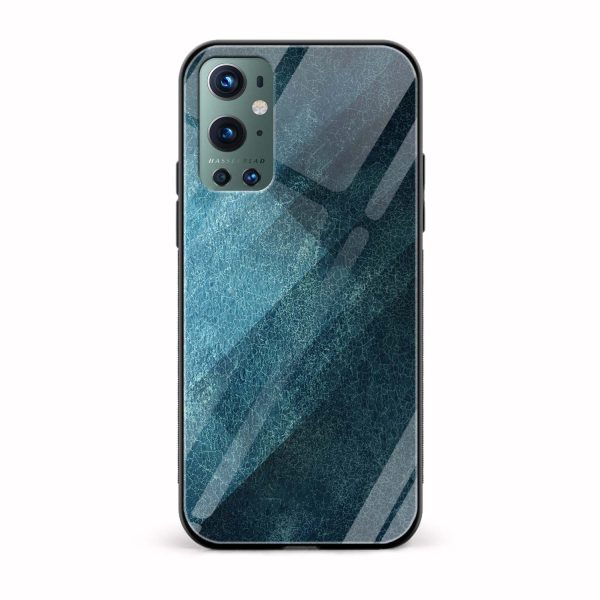 Denim  Printed Glass Back Phone Case