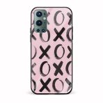XoXo Printed Glass Back Phone Case