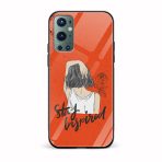 Stay Inspired Printed Glass Back Phone Case
