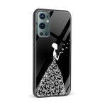 Feminine Printed Glass Back Phone Case - Image 2