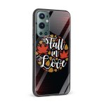 Fall In Love Printed Glass Back Phone Case - Image 2