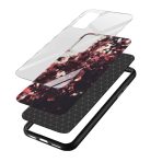 Floral Printed Glass Back Phone Case - Image 3