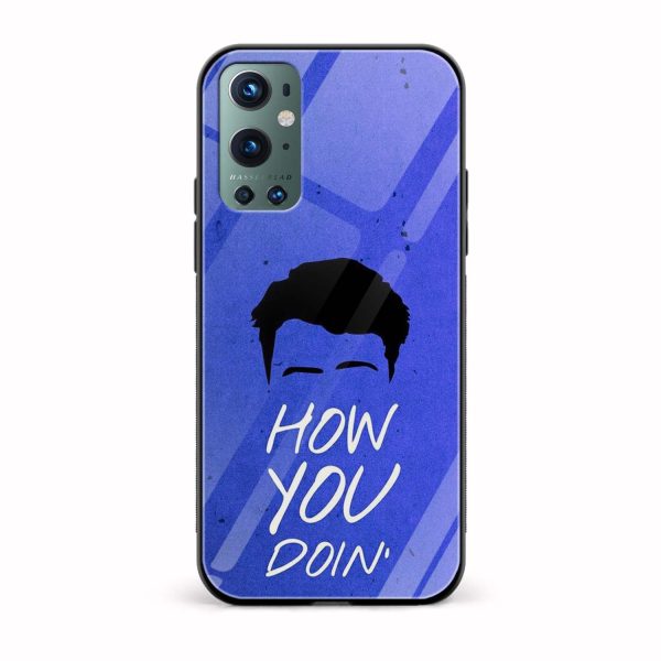 How You Doing Printed Glass Back Phone Case