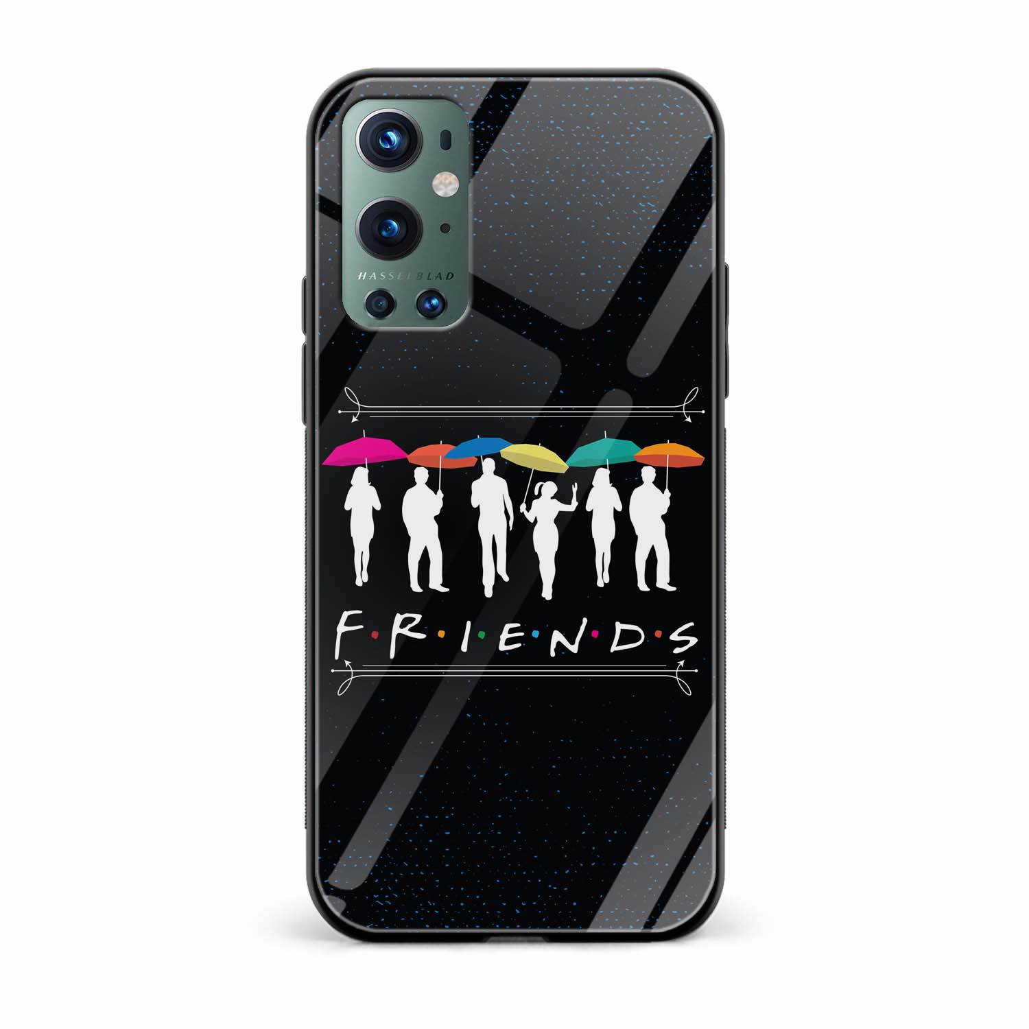 Friends Printed Glass Back Phone Case Friends Printed Glass Back Phone Case - Image 1