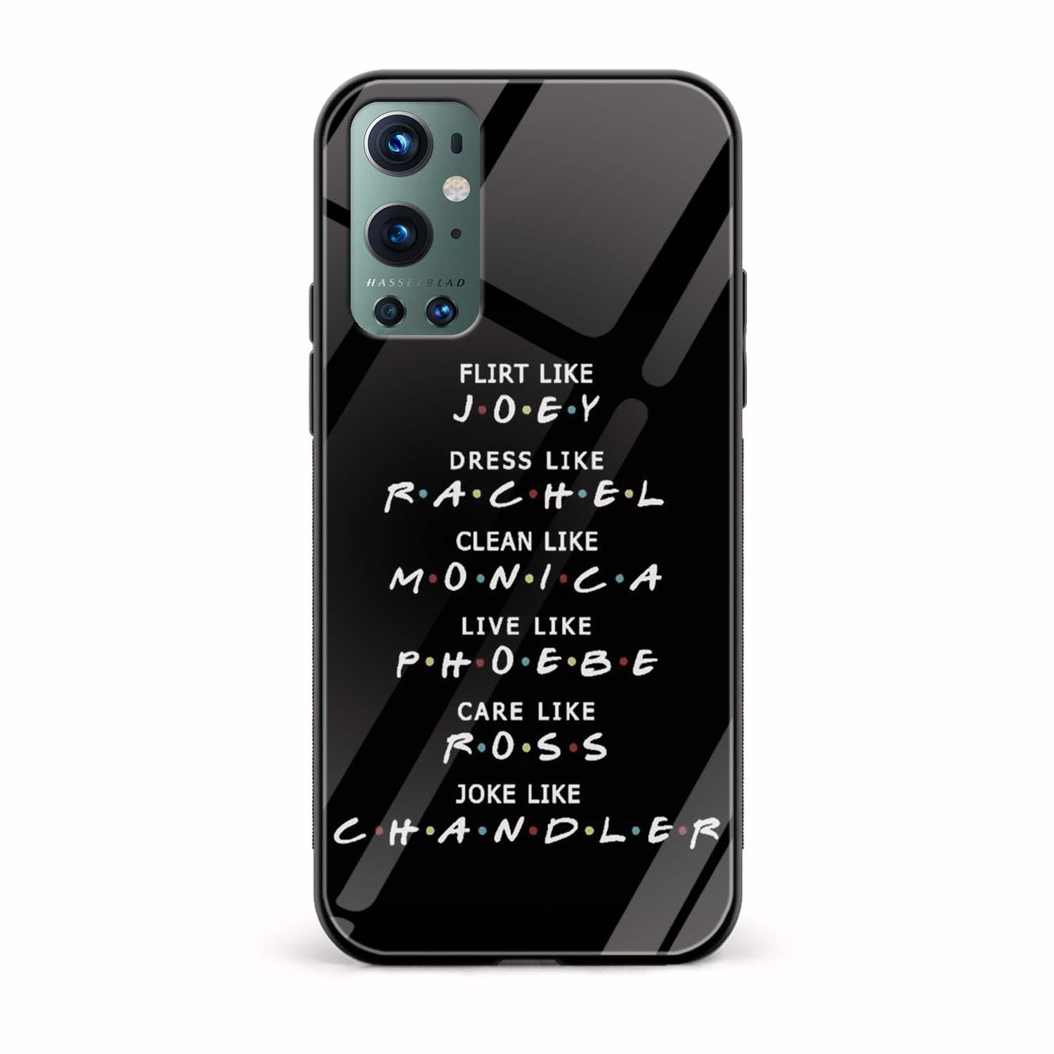 Friends Poem Printed Glass Back Phone Case Friends Poem Printed Glass Back Phone Case - Image 1