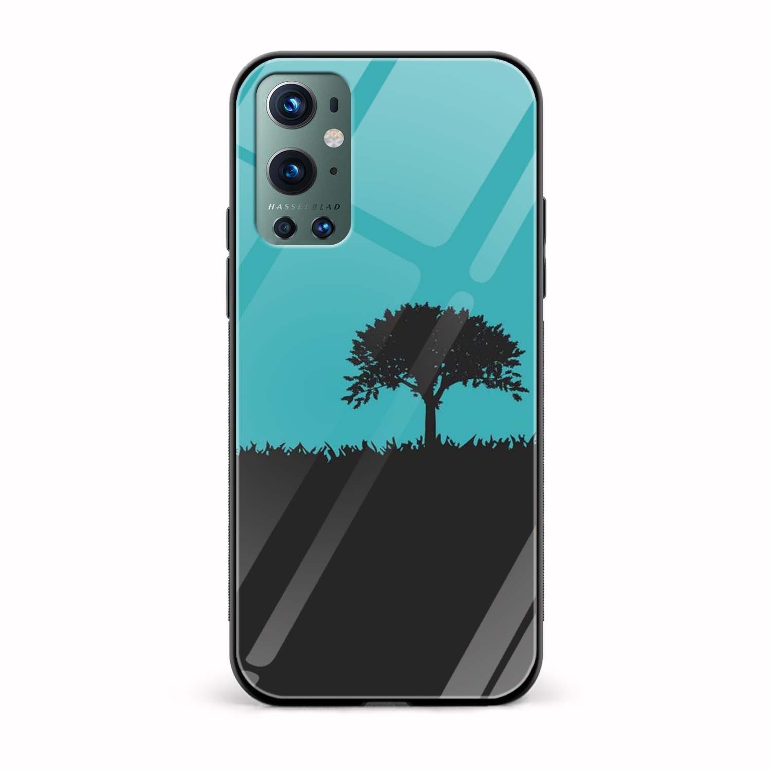 Minimal Printed Glass Back Phone Case Minimal Printed Glass Back Phone Case - Image 1