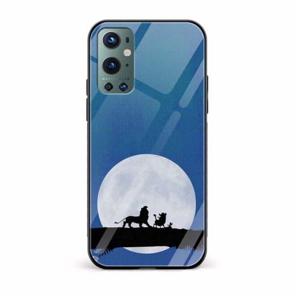 Minimal Printed Glass Back Phone Case